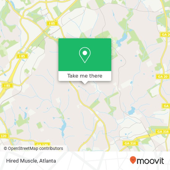 Hired Muscle map