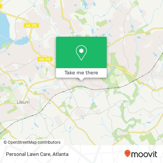 Mapa de Personal Lawn Care