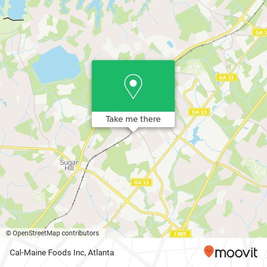 Mapa de Cal-Maine Foods Inc