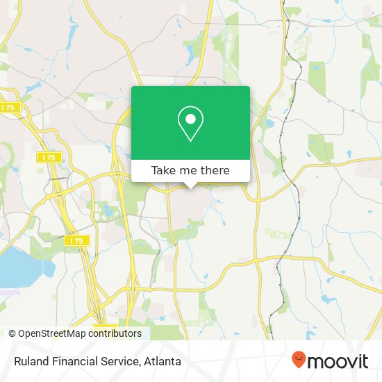 Ruland Financial Service map