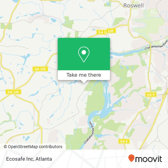 Ecosafe Inc map