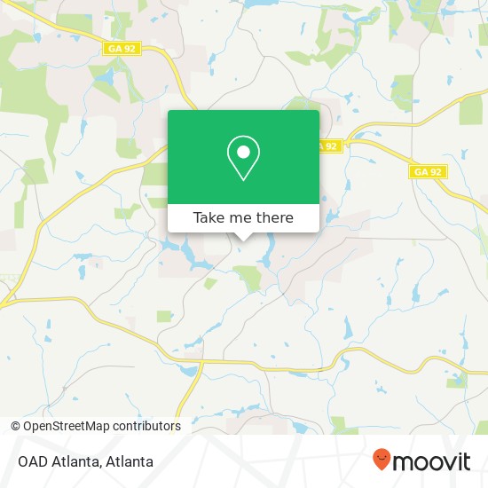 OAD Atlanta map