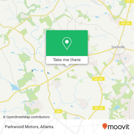 Parkwood Motors map