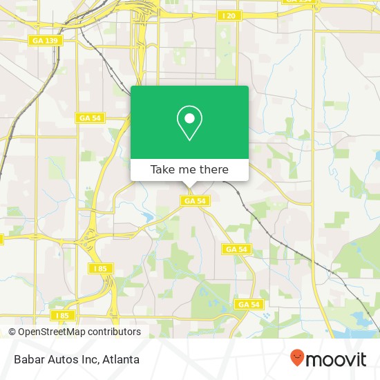 Babar Autos Inc map