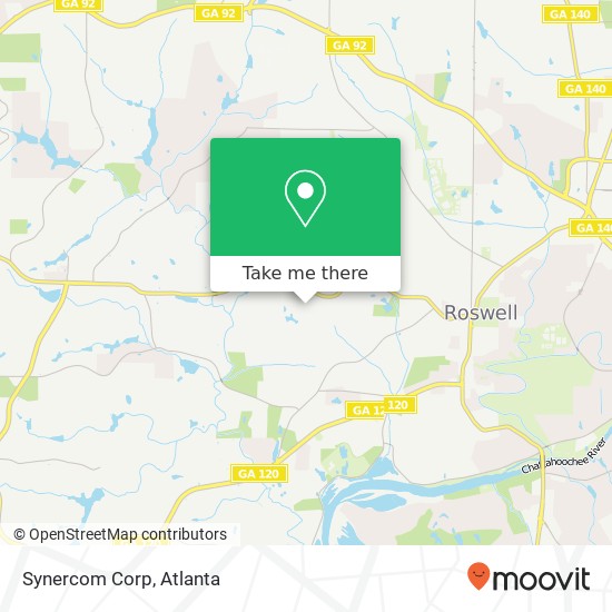 Synercom Corp map