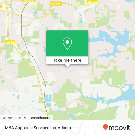 MBA Appraisal Services Inc map