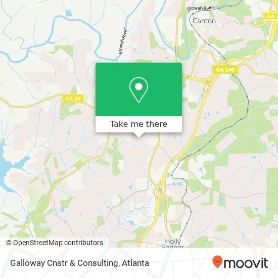 Galloway Cnstr & Consulting map