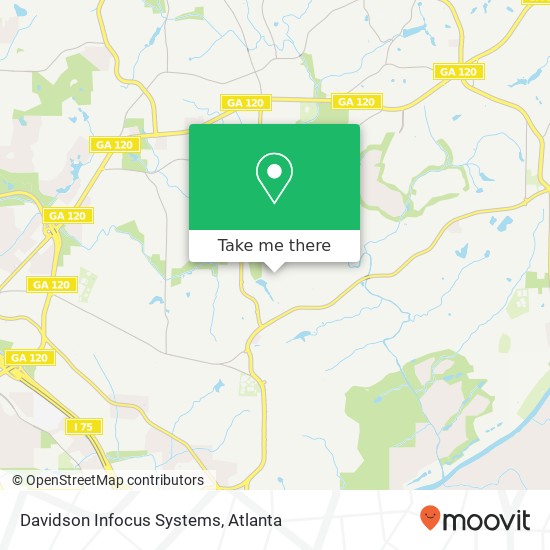 Davidson Infocus Systems map