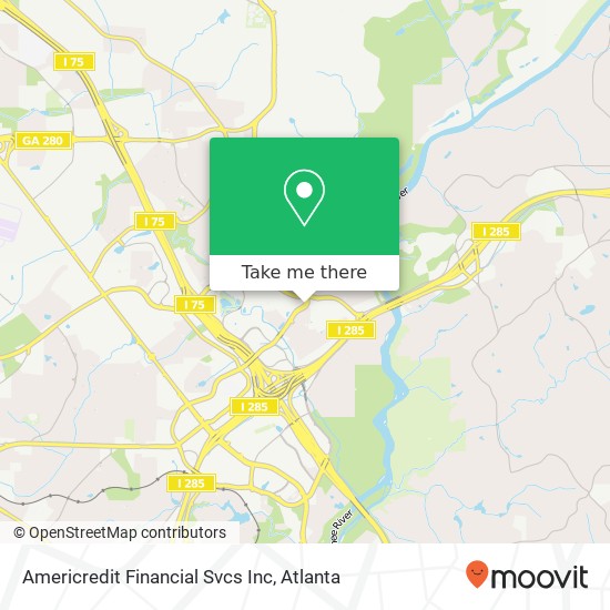 Mapa de Americredit Financial Svcs Inc