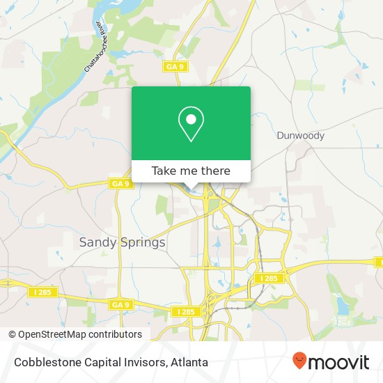 Mapa de Cobblestone Capital Invisors