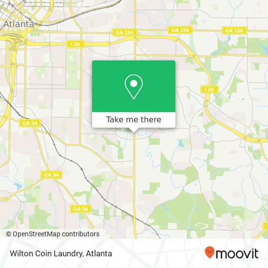 Wilton Coin Laundry map