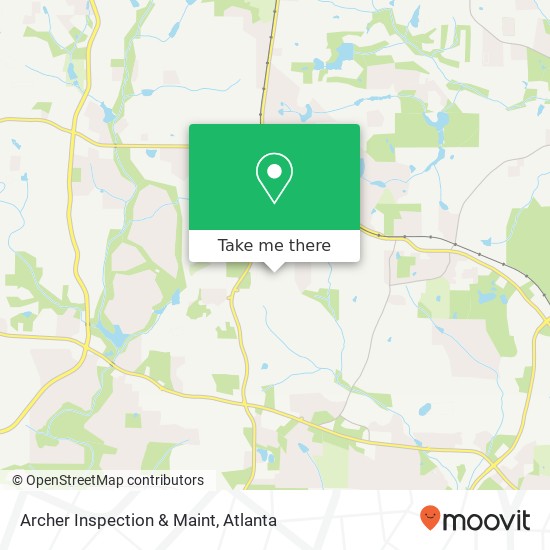 Archer Inspection & Maint map