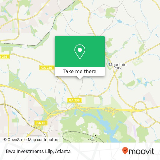 Bwa Investments Lllp map