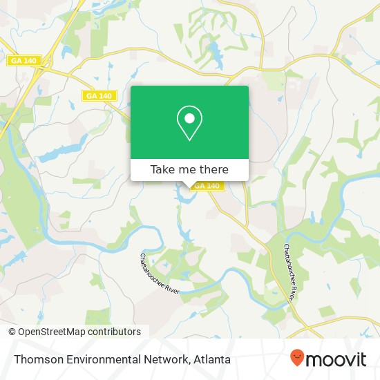 Thomson Environmental Network map