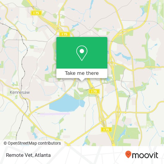 Remote Vet map