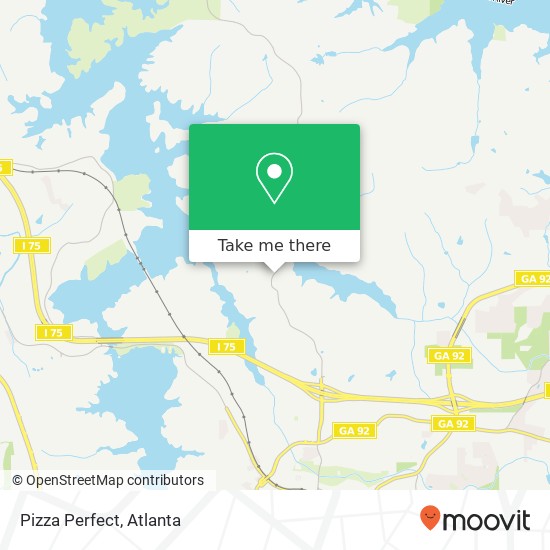 Pizza Perfect map
