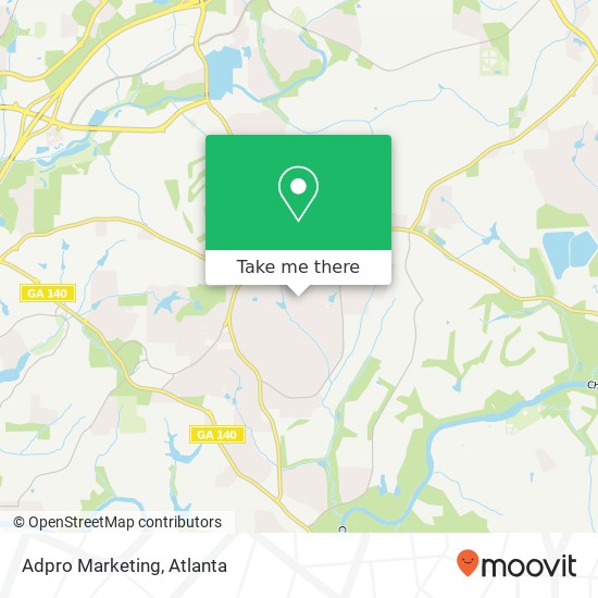 Adpro Marketing map