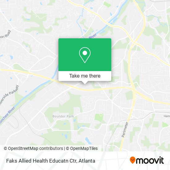 Faks Allied Health Educatn Ctr map