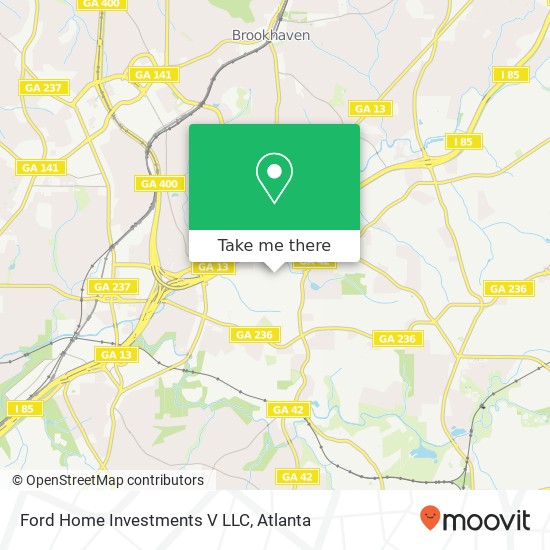Ford Home Investments V LLC map