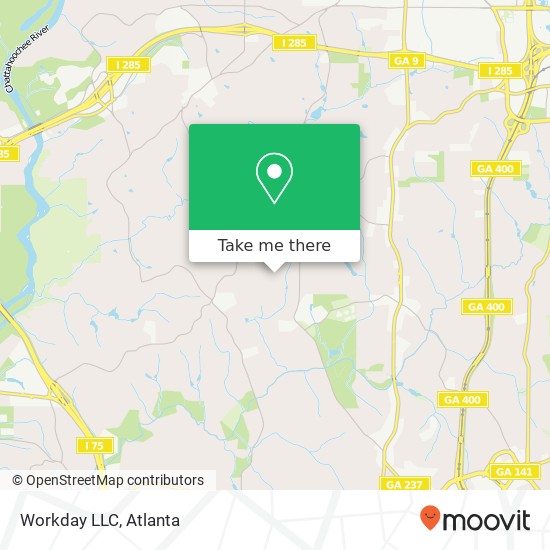 Workday LLC map