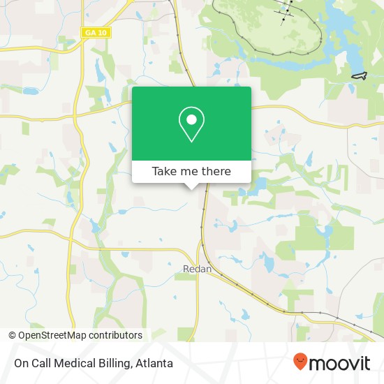 Mapa de On Call Medical Billing