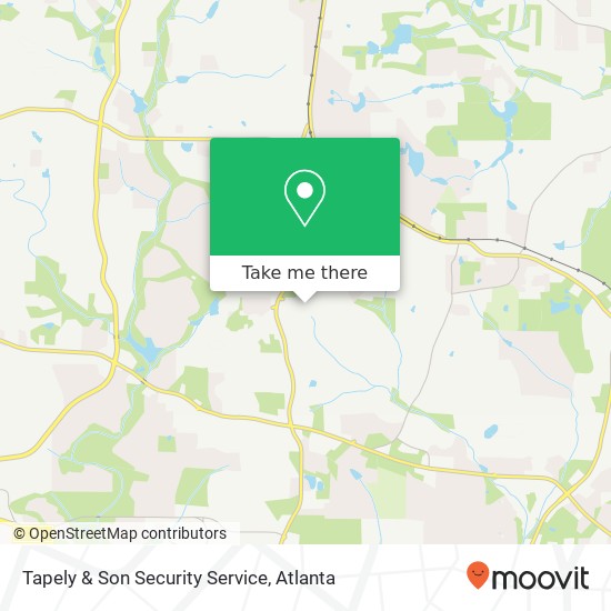 Tapely & Son Security Service map