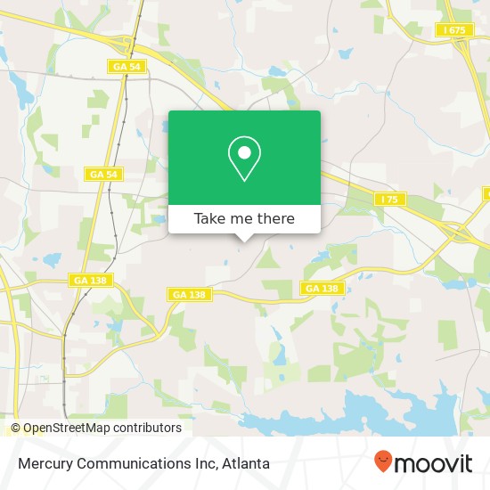 Mercury Communications Inc map