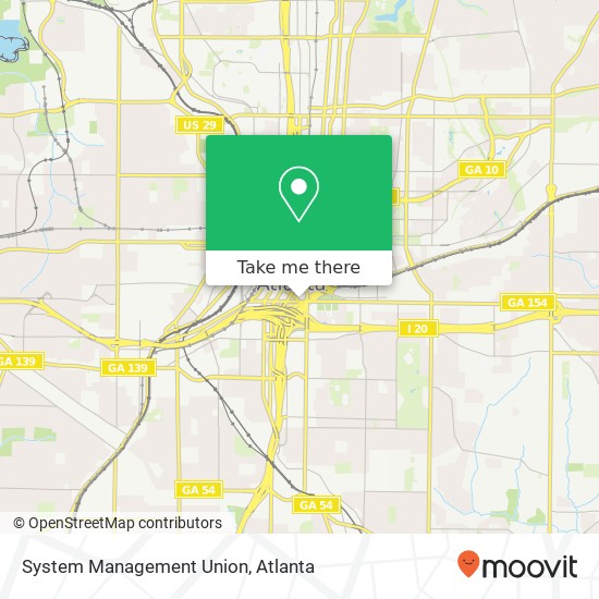 System Management Union map