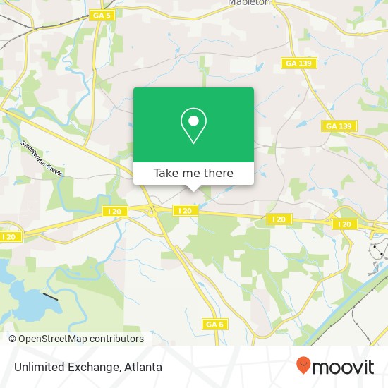 Unlimited Exchange map