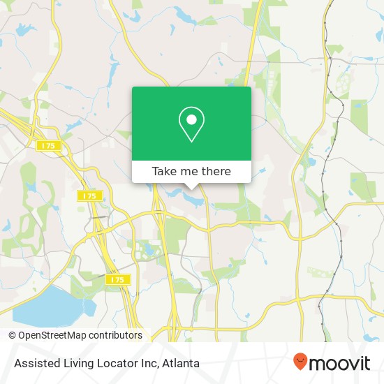 Mapa de Assisted Living Locator Inc