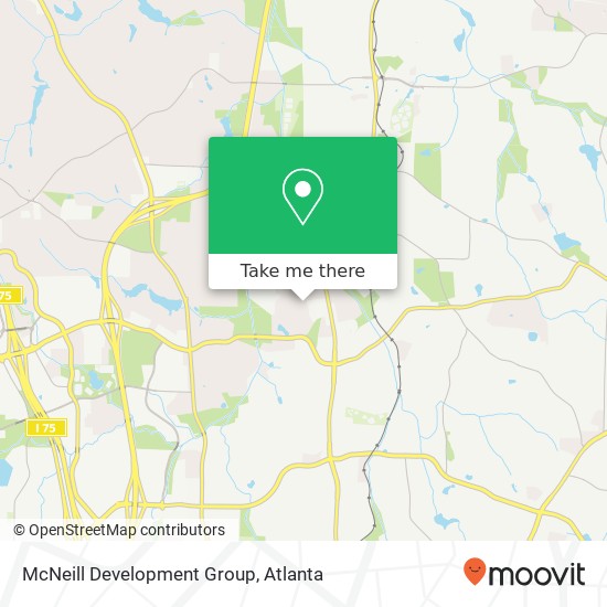 McNeill Development Group map