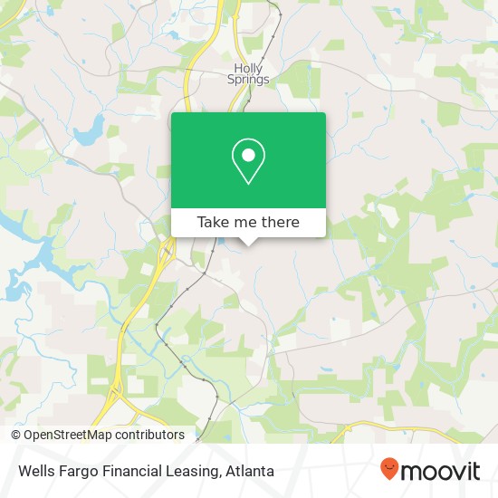 Wells Fargo Financial Leasing map