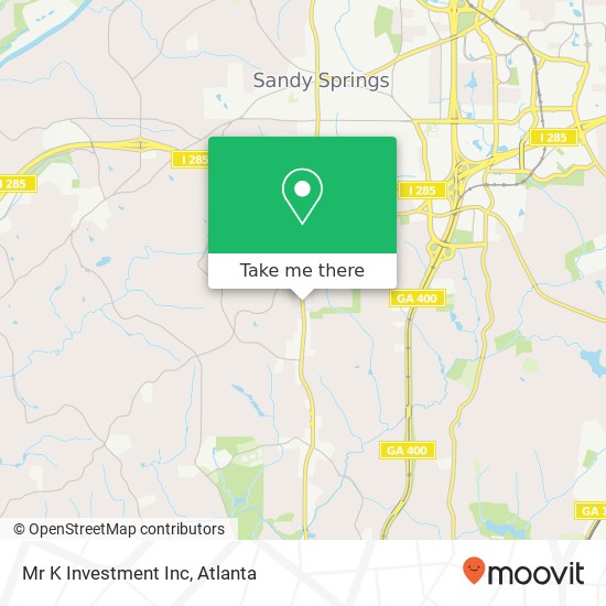 Mr K Investment Inc map