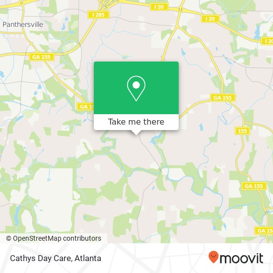 Cathys Day Care map