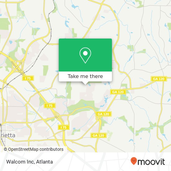 Walcom Inc map