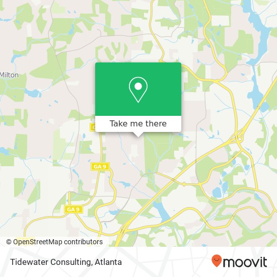 Tidewater Consulting map