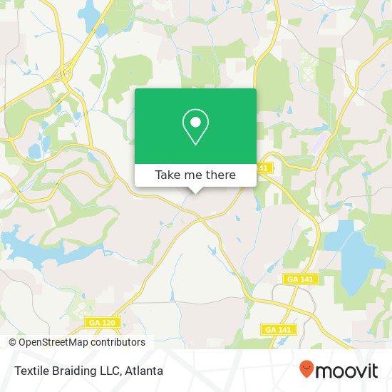 Mapa de Textile Braiding LLC
