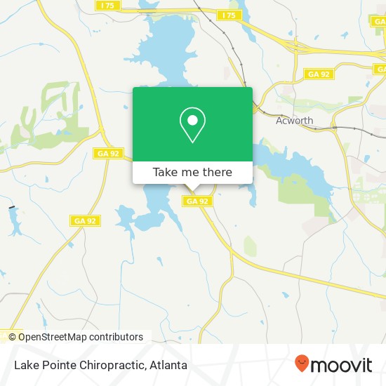 Mapa de Lake Pointe Chiropractic