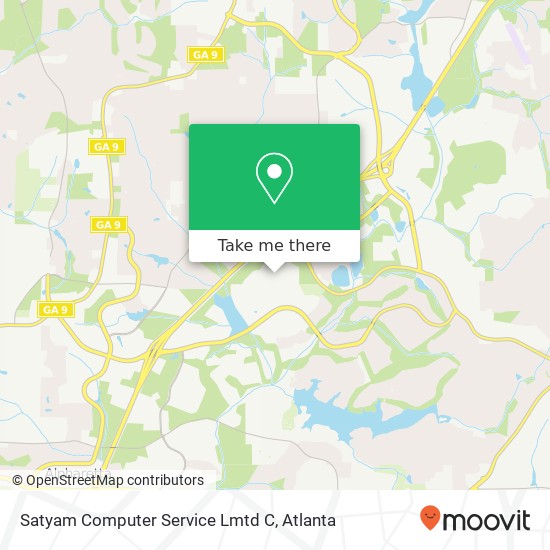 Mapa de Satyam Computer Service Lmtd C