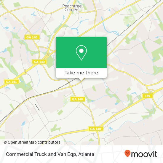 Commercial Truck and Van Eqp map