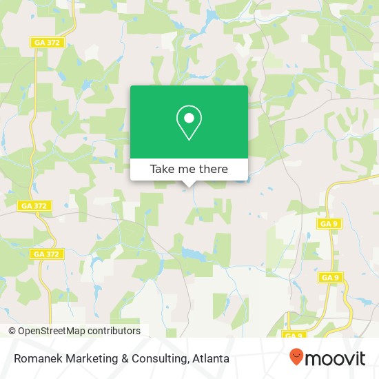 Mapa de Romanek Marketing & Consulting