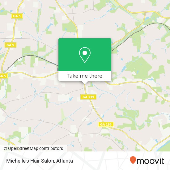 Michelle's Hair Salon map