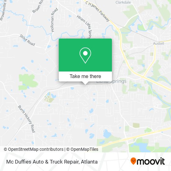 Mc Duffies Auto & Truck Repair map
