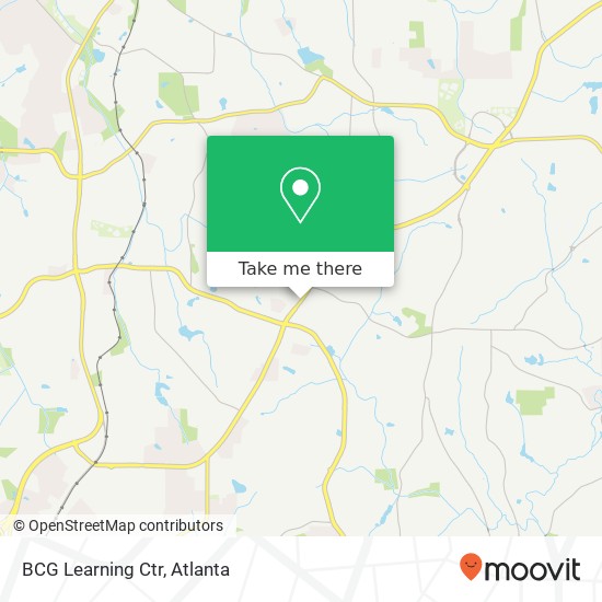 BCG Learning Ctr map