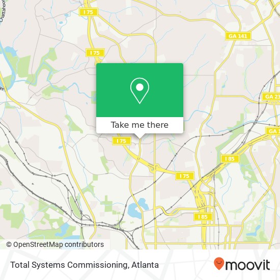 Mapa de Total Systems Commissioning