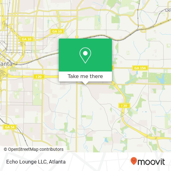 Echo Lounge LLC map