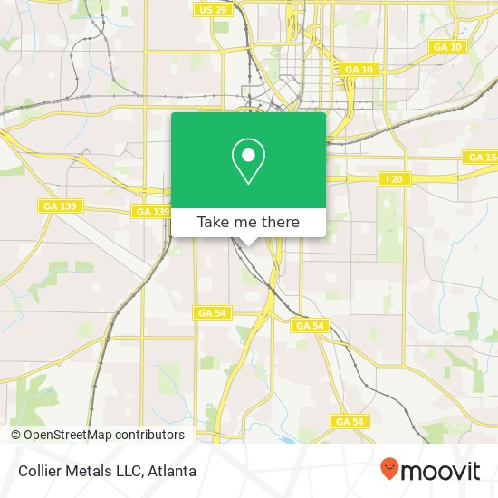 Collier Metals LLC map