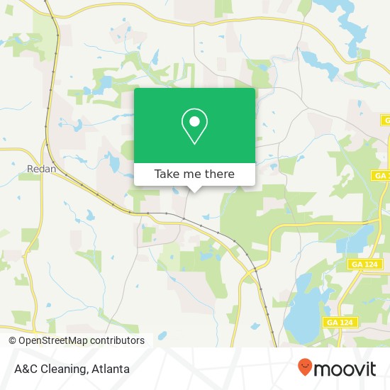 A&C Cleaning map