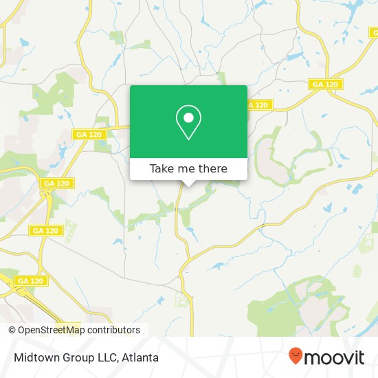 Midtown Group LLC map