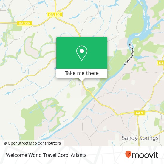 Welcome World Travel Corp map